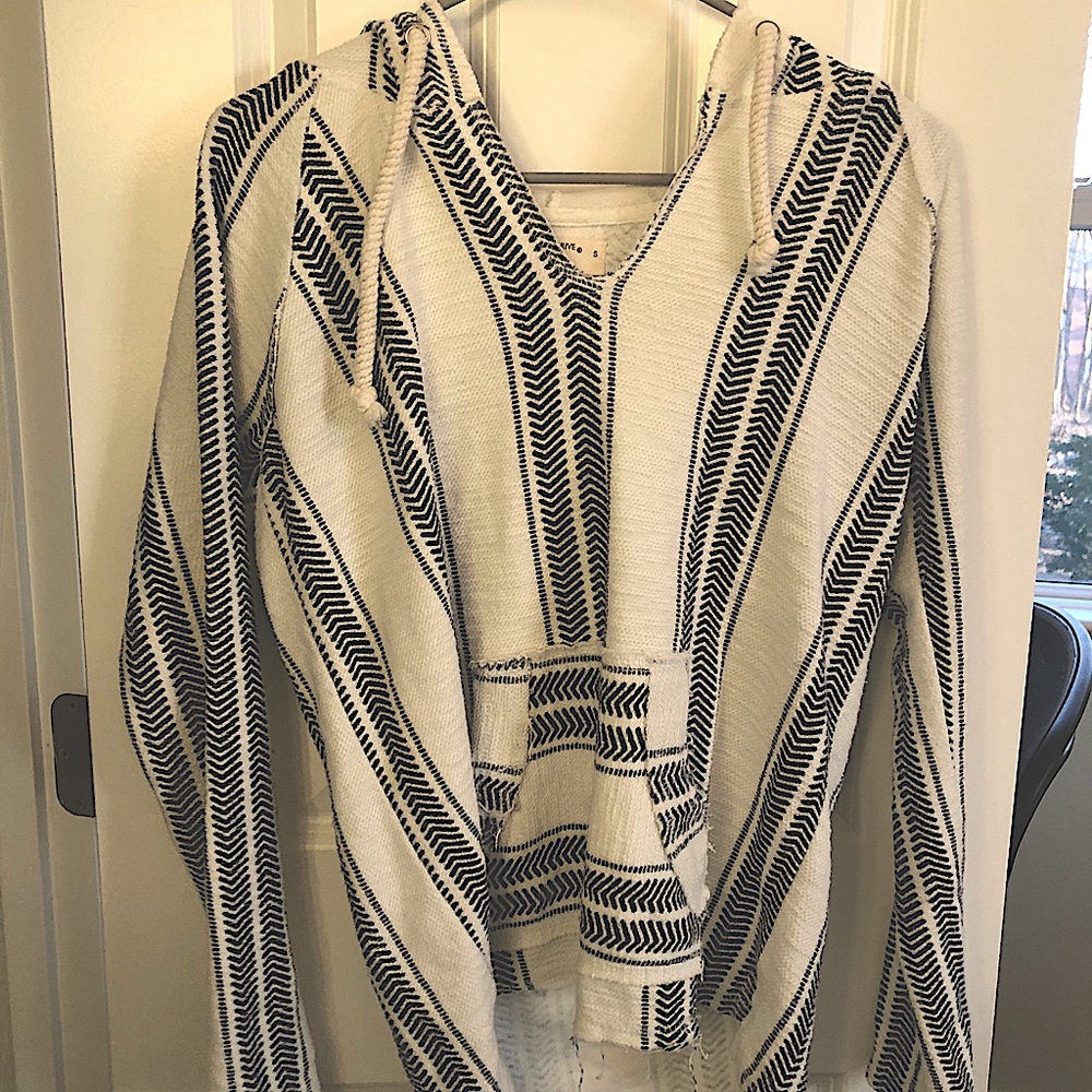Beachy Long Sleeved Striped Overshirt